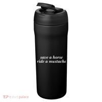 Save A Horse Ride A Mustache 24oz Duet Stainless Steel Tumbler thumb 3