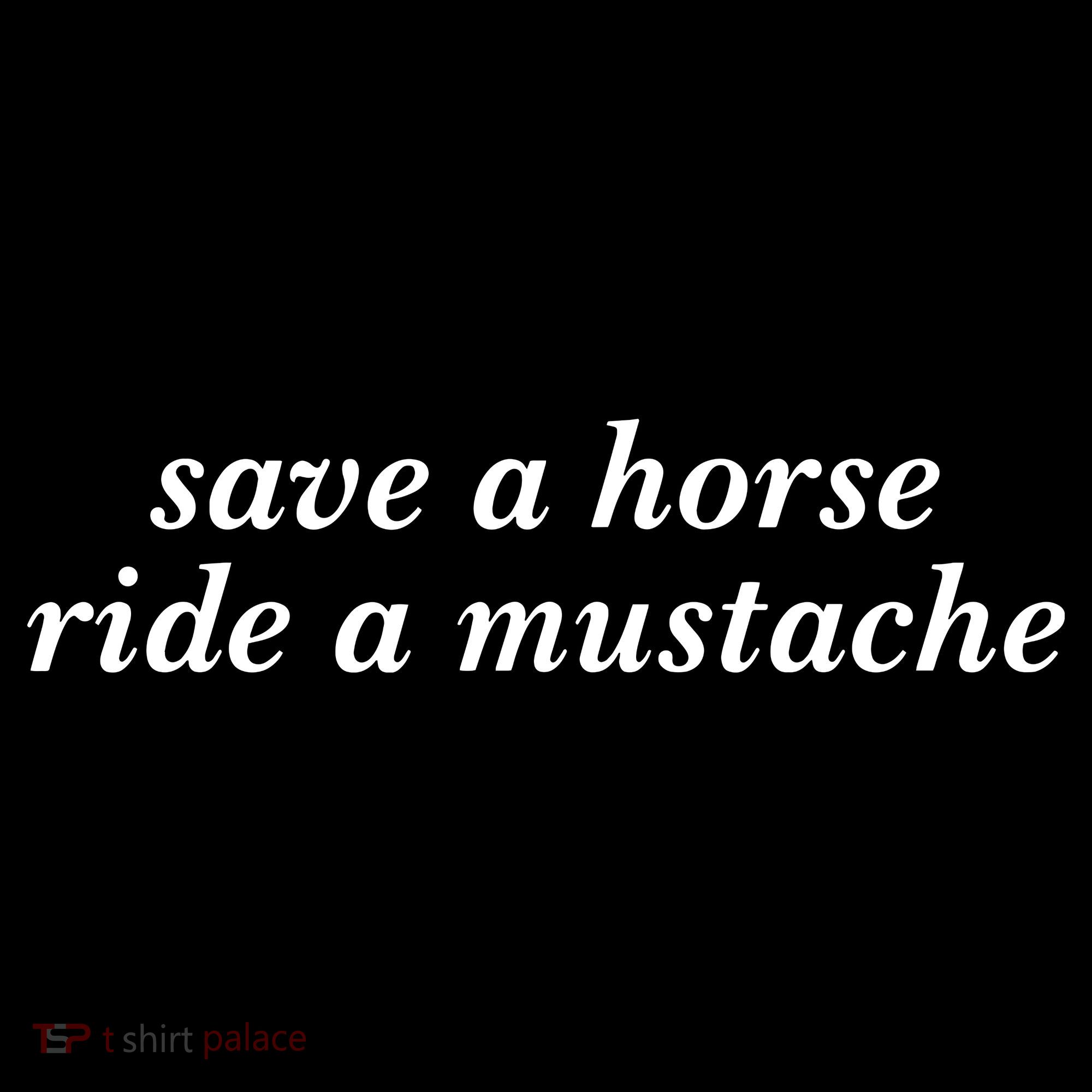 Save A Horse Ride A Mustache Baby Bodysuit