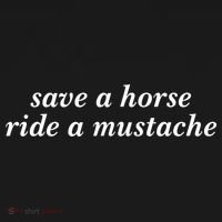 Save A Horse Ride A Mustache Tie-Dye T-Shirt thumb 2