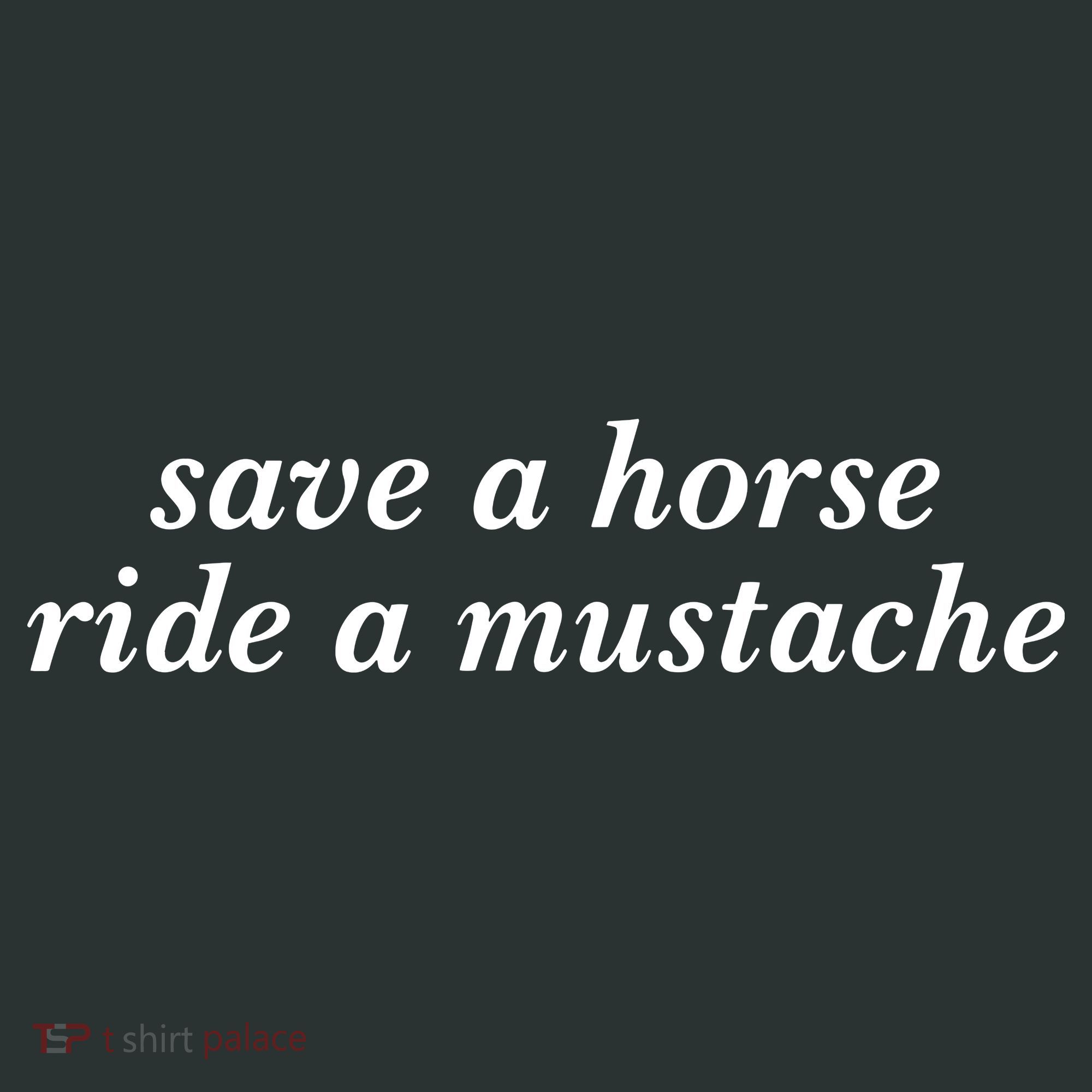 Save A Horse Ride A Mustache Infant Baby Jersey Bodysuit
