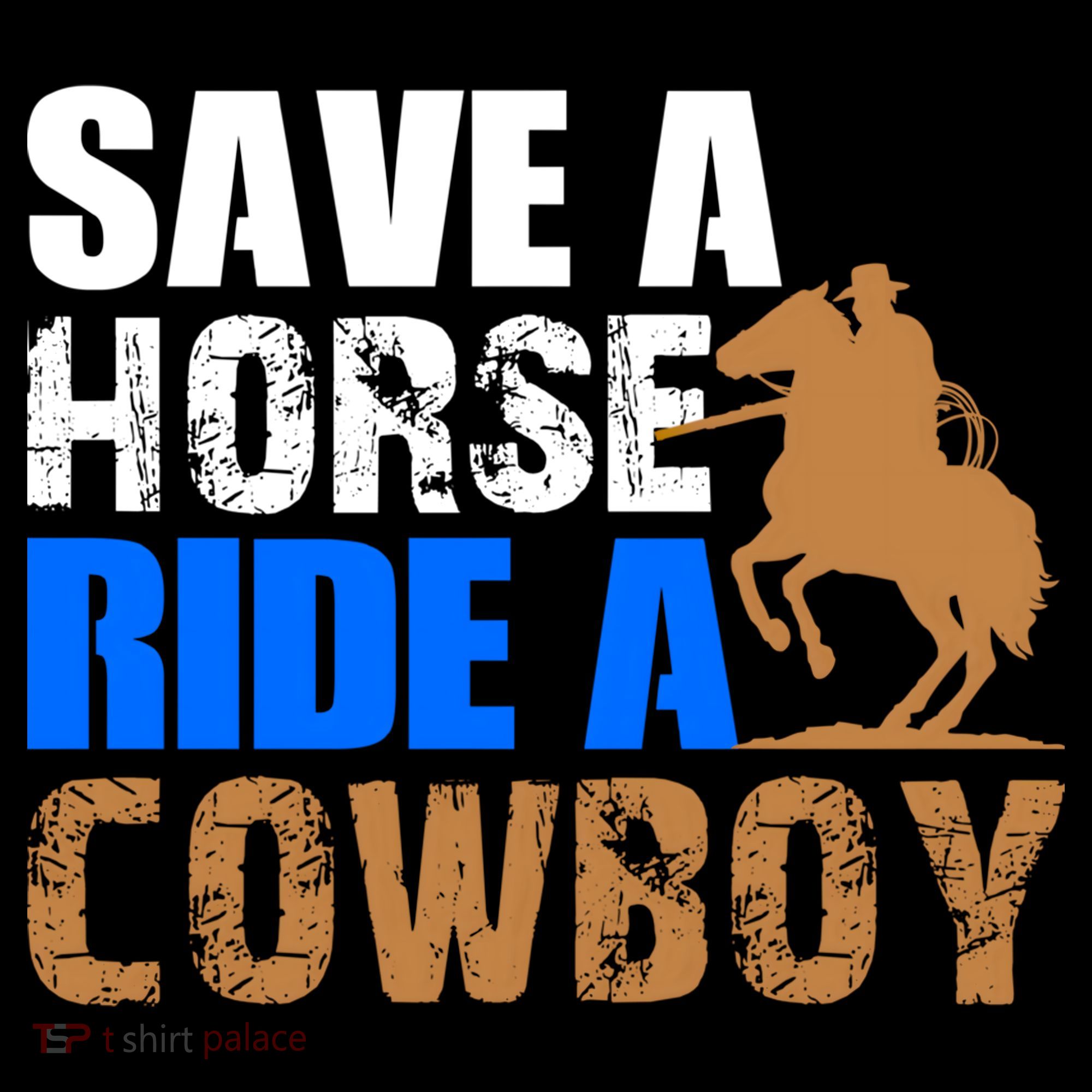Save A Horse Ride Cow Texas Horse Lover Gift Coffee Mug