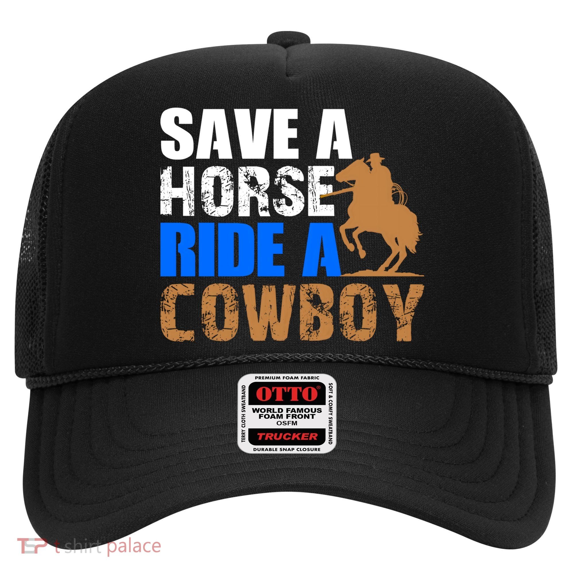 Save A Horse Ride Cow Texas Horse Lover Gift Hat