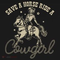 Save A Horse Ride A Cowgirl Lesbian Visor thumb 3