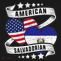 Salvadoran American Half American Half El Salvador Women's Hoodie thumb 2