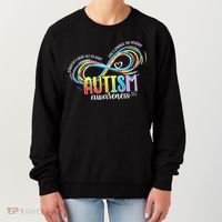 Strength And Heart Set Us Apart Autism acceptance Women's Sweatshirt thumb 0