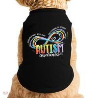 Strength And Heart Set Us Apart Autism acceptance Doggie Tank thumb 0