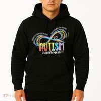 Strength And Heart Set Us Apart Autism acceptance Hoodie thumb 2