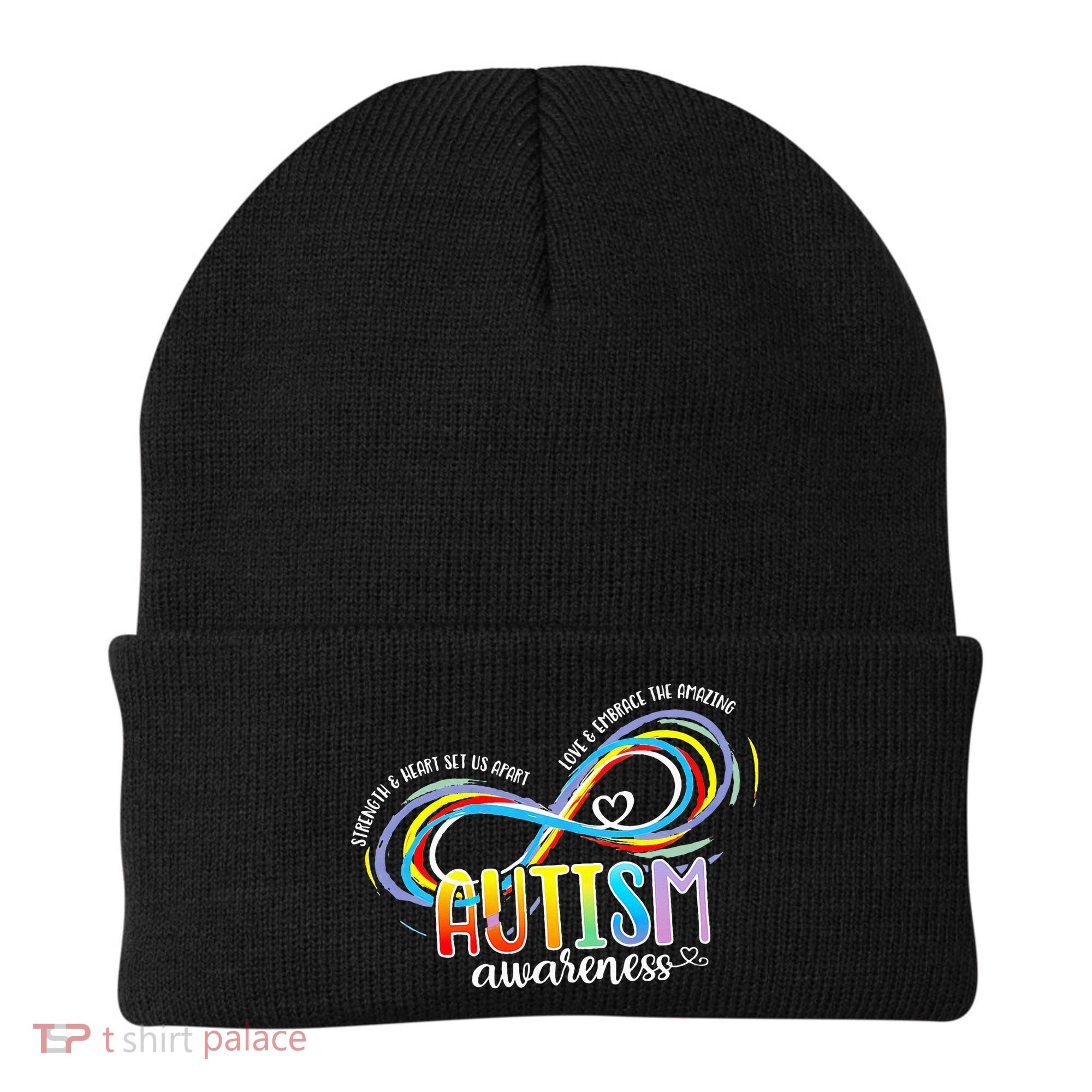 Strength And Heart Set Us Apart Autism acceptance Beanie