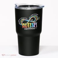 Strength And Heart Set Us Apart Autism acceptance Tumbler thumb 0