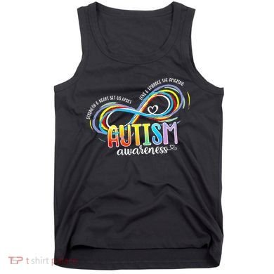 Strength And Heart Set Us Apart Autism acceptance Tank Top
