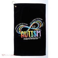 Strength And Heart Set Us Apart Autism acceptance Golf Towel thumb 0