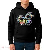 Strength And Heart Set Us Apart Autism acceptance Kids Hoodie thumb 4