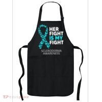 Scleroderma Awareness Her Fight is my Fight Disease Apron thumb 0