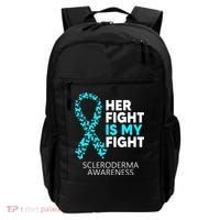 Scleroderma Awareness Her Fight is my Fight Disease Backpack thumb 0