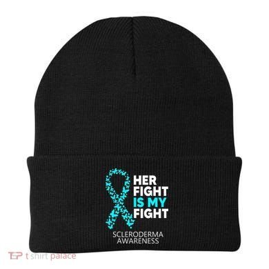 Scleroderma Awareness Her Fight is my Fight Disease Beanie