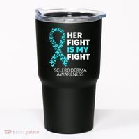 Scleroderma Awareness Her Fight is my Fight Disease Tumbler thumb 0
