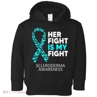 Scleroderma Awareness Her Fight is my Fight Disease Toddler Hoodie thumb 0