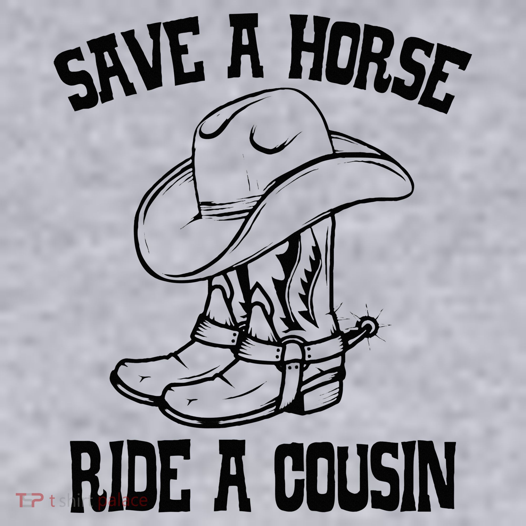 Save A Horse Ride A Cousin All Trash No Trailer Trash YAll Women's Sweatshirt