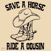 Save A Horse Ride A Cousin All Trash No Trailer Trash YAll Tote Bag thumb 4