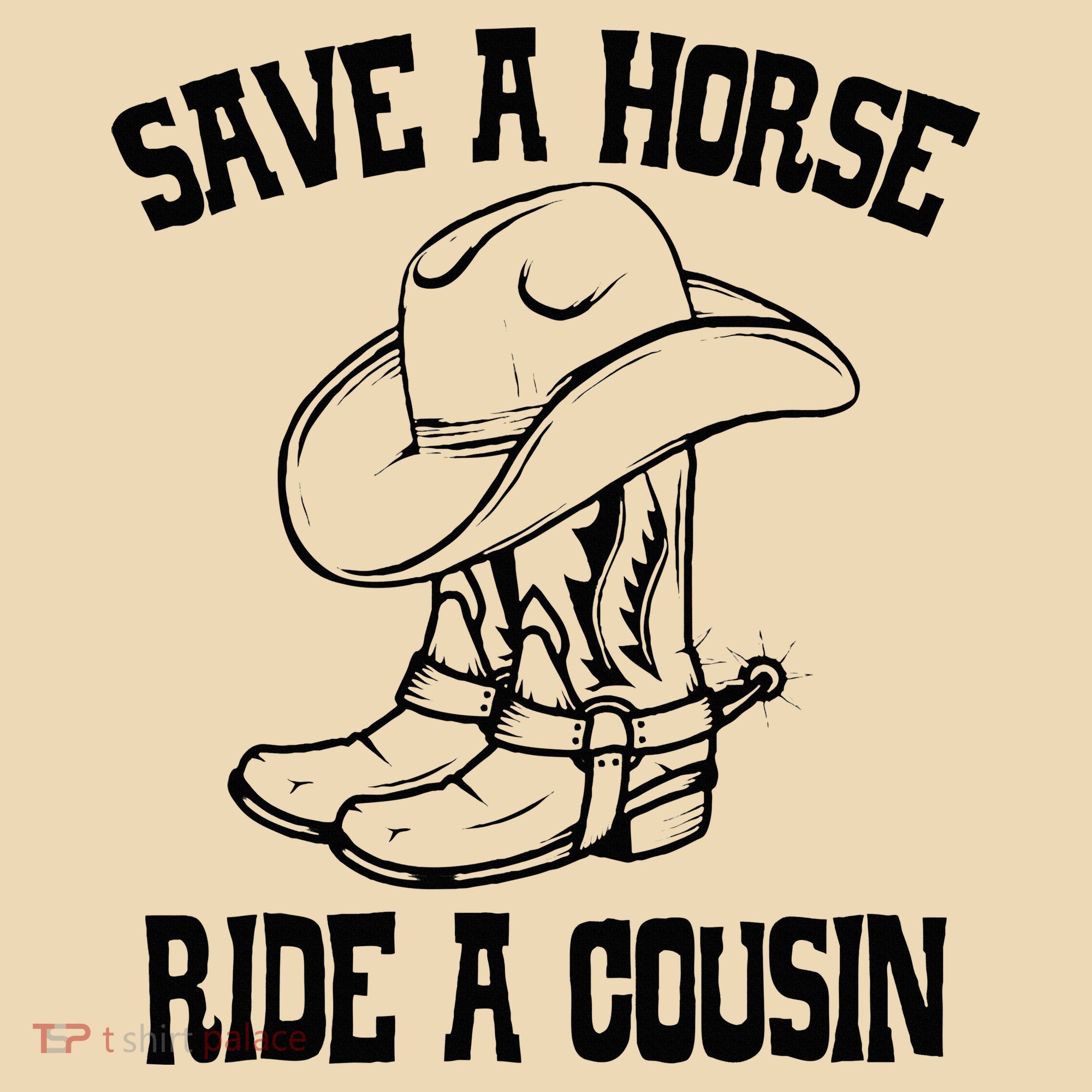 Save A Horse Ride A Cousin All Trash No Trailer Trash YAll Tote Bag