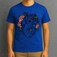 S Anatomical Heart Hu Heart Anatomy Tee Meaningful Gift T-Shirt thumb 3