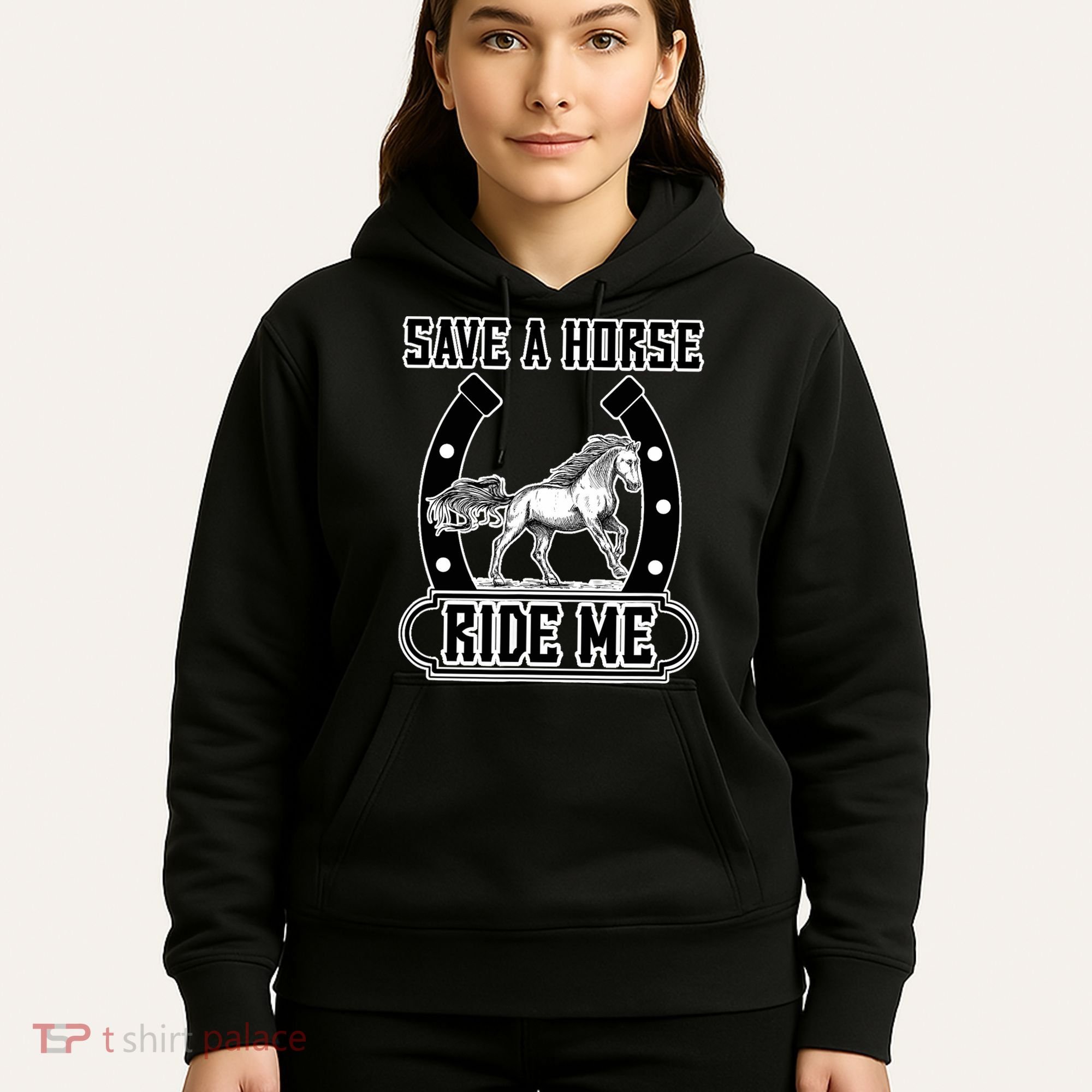 Save A Horse Ride Me Funny Cowboy Hoodie