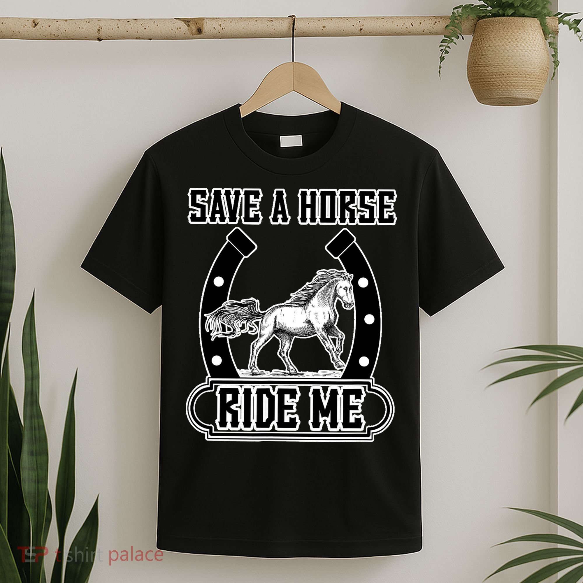 Save A Horse Ride Me Funny Cowboy T-Shirt