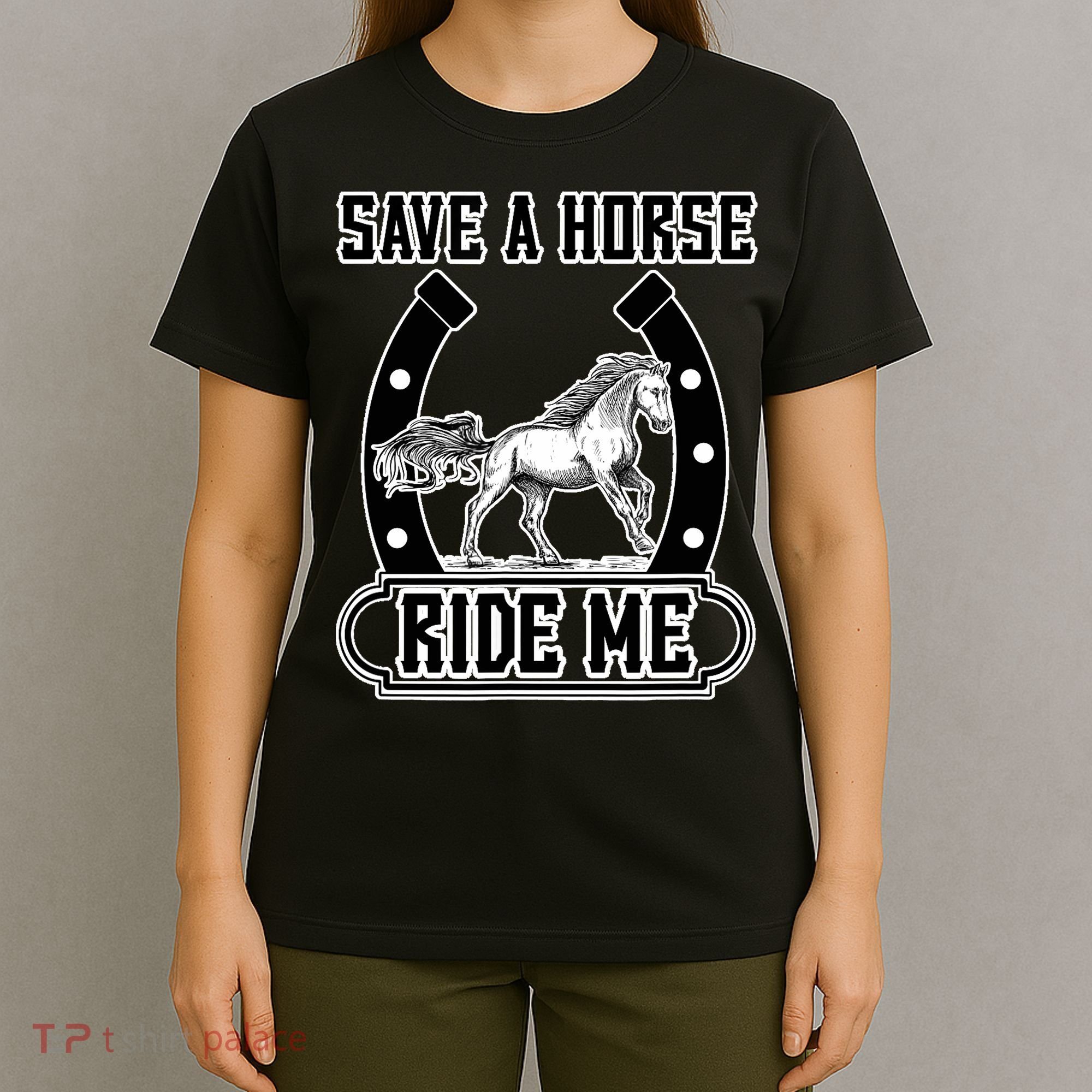 Save A Horse Ride Me Funny Cowboy T-Shirt