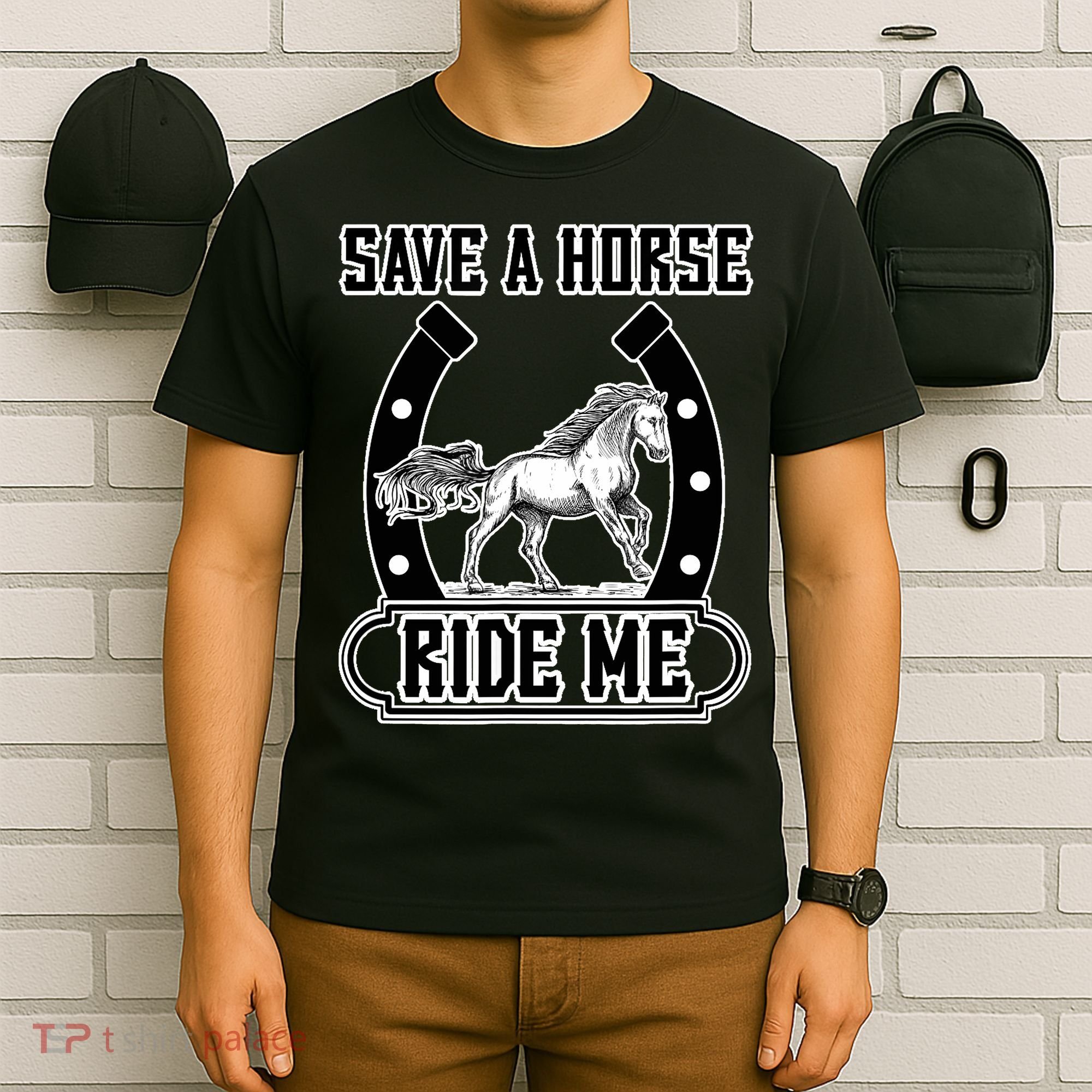 Save A Horse Ride Me Funny Cowboy T-Shirt