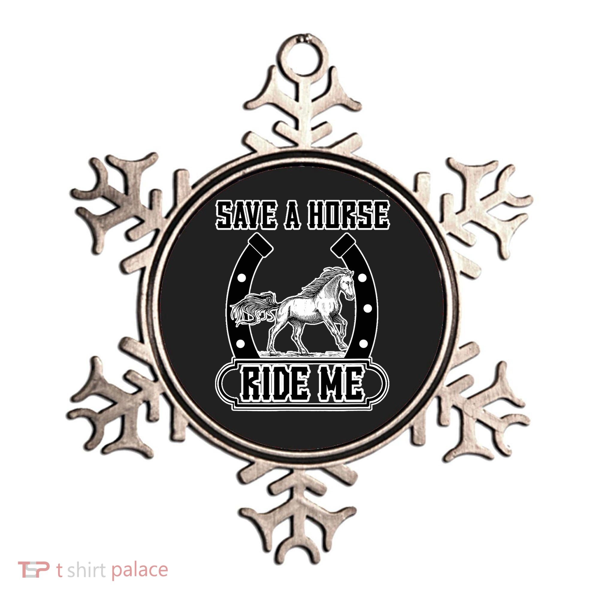 Save A Horse Ride Me Funny Cowboy Ornament