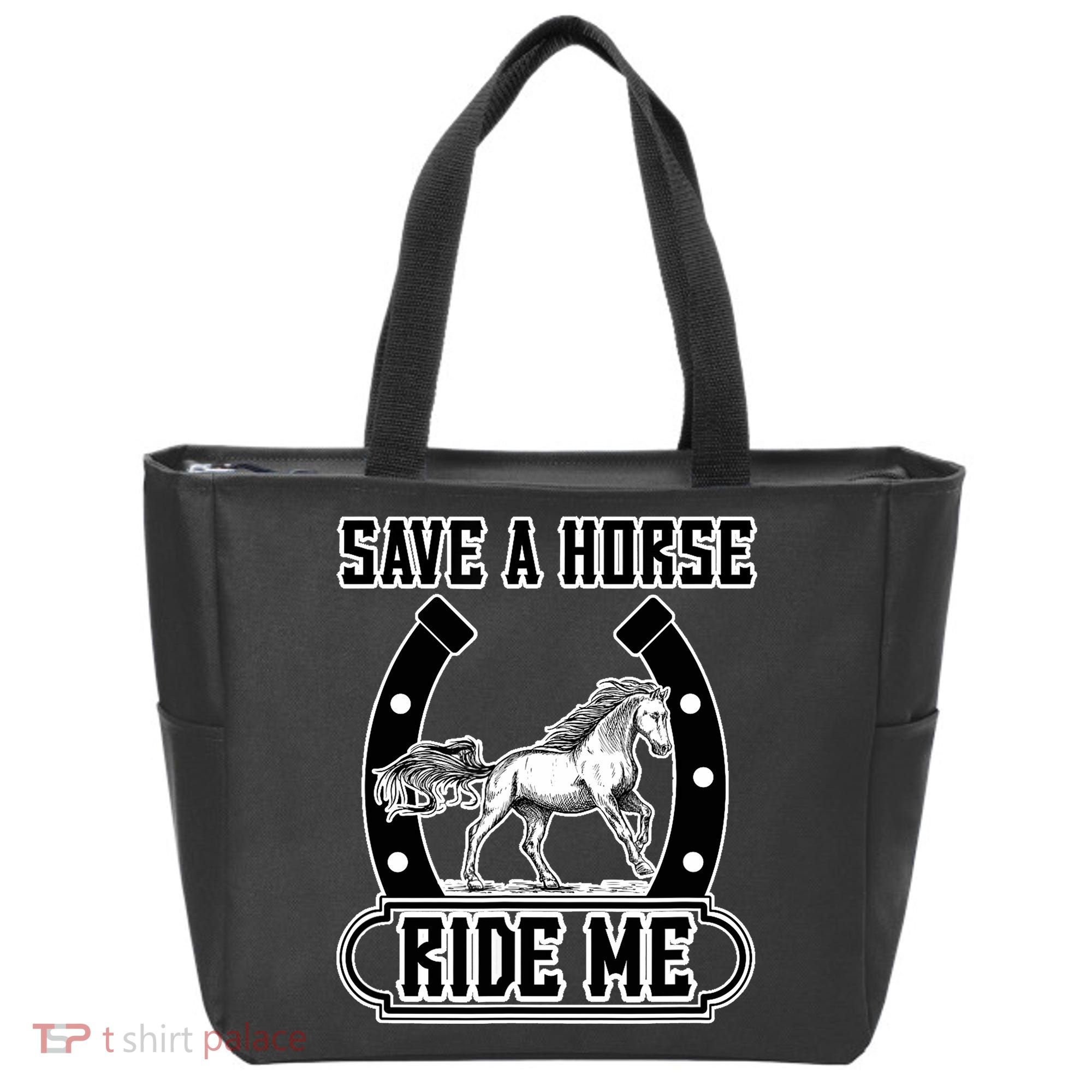 Save A Horse Ride Me Funny Cowboy Tote Bag