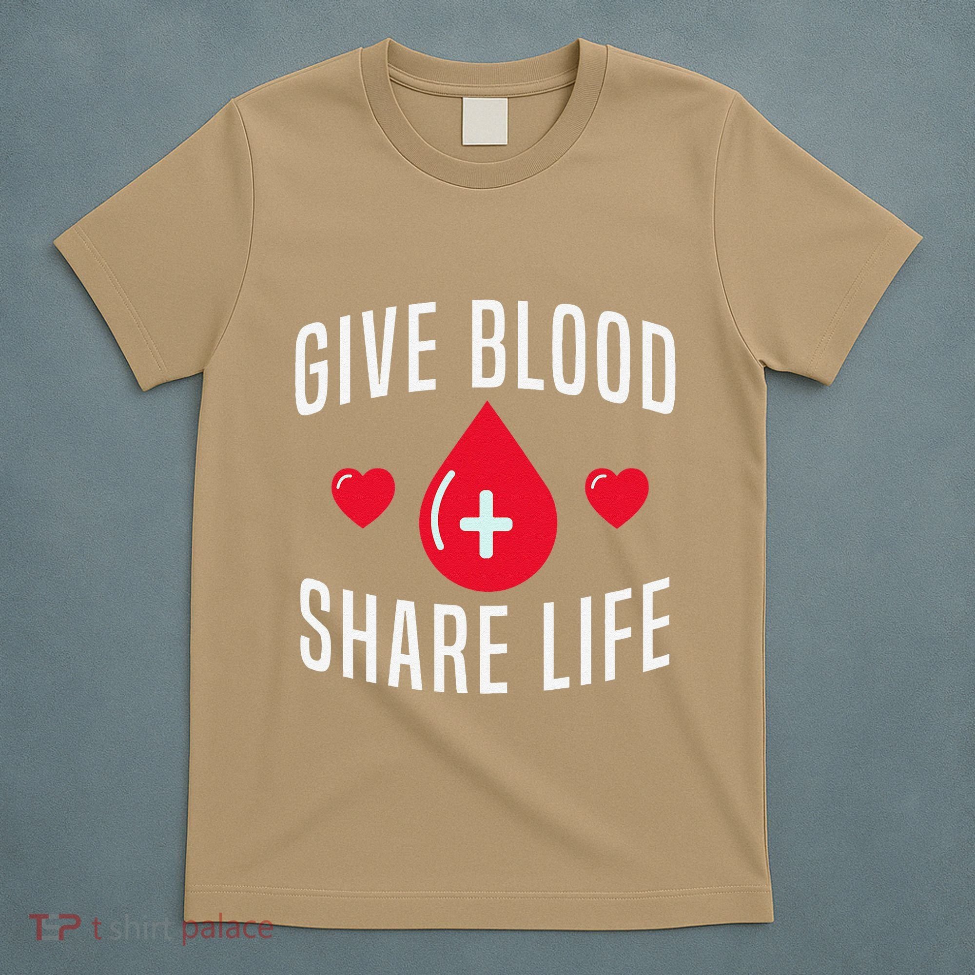 Small Act Health Life Saver National Blood Donor Month T-Shirt