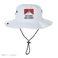 Save A Horse Ride A Cowboy Skeleton Western Country Bucket Hat thumb 0