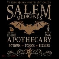 Salem Apothecary Herbalist Witch Wiccan Beige Bat Coffee Mug thumb 5