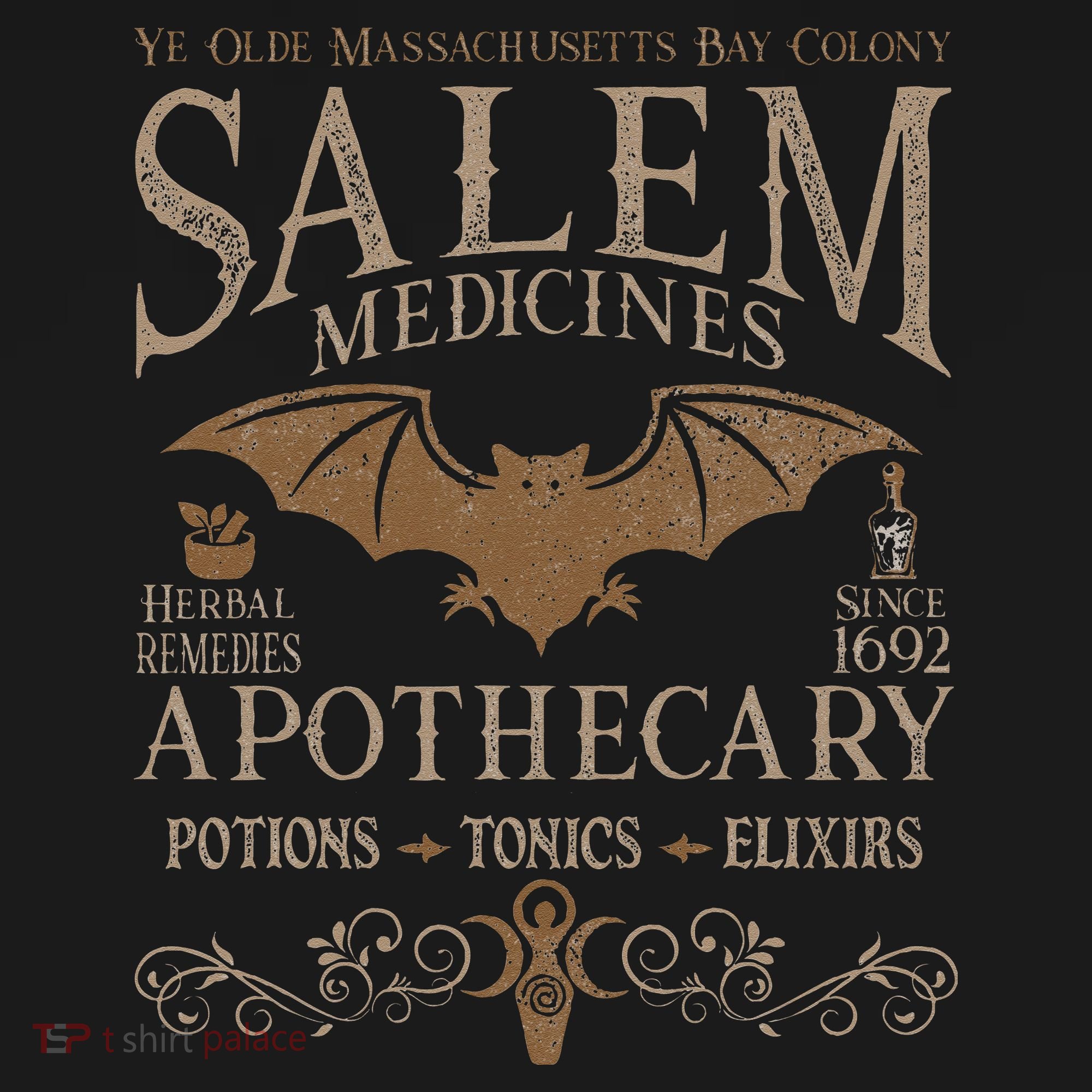 Salem Apothecary Herbalist Witch Wiccan Beige Bat Visor