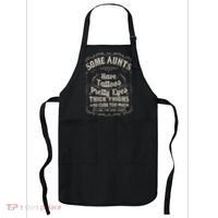 Some Aunts Have Tattoos Pretty Eyes Thick Thigh Apron thumb 0