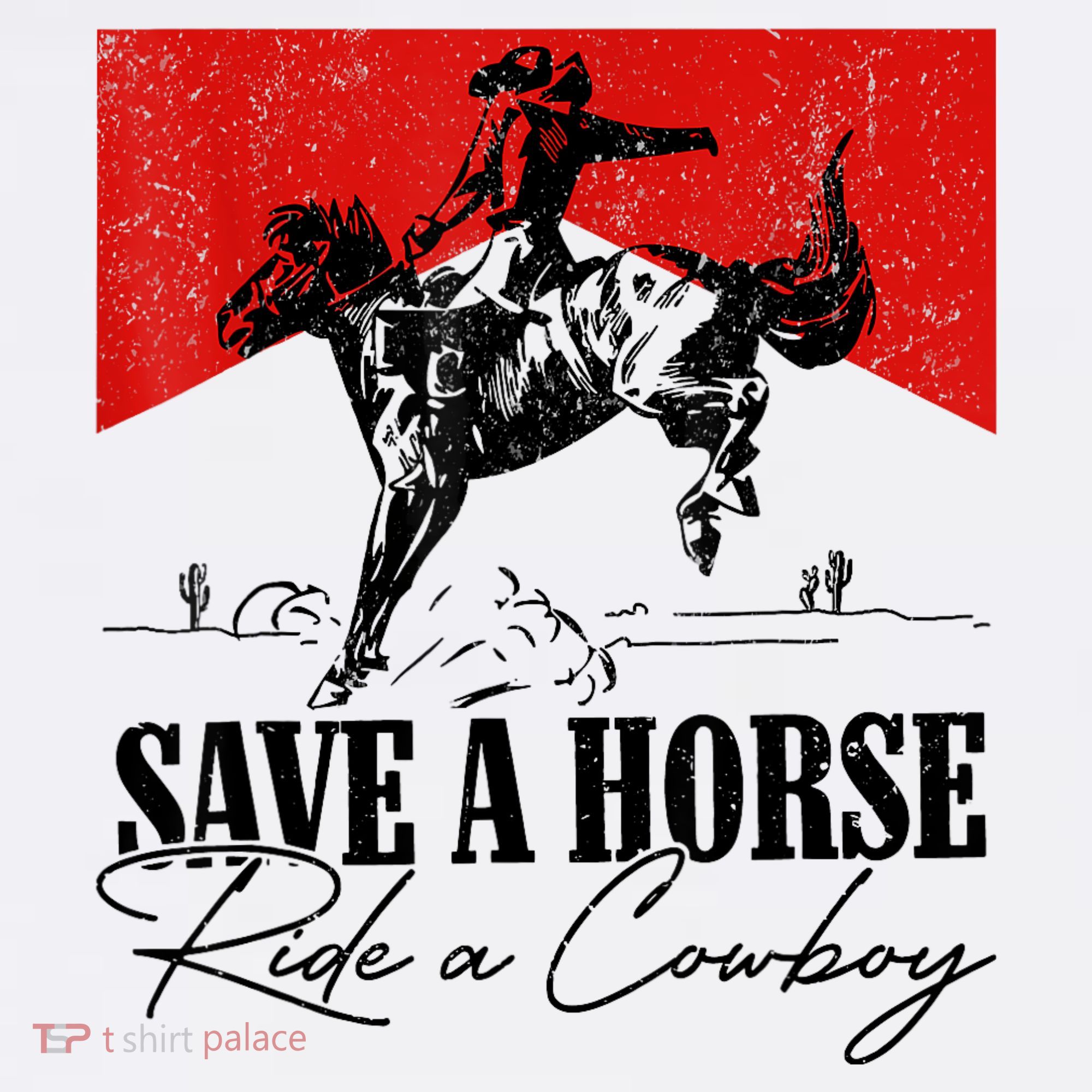 Save A Horse Ride A Cowboy Skeleton Country Skull Western Tank Top