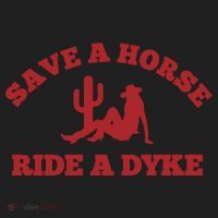 Save A Horse Ride A Dyke Women's Sweatshirt thumb 2