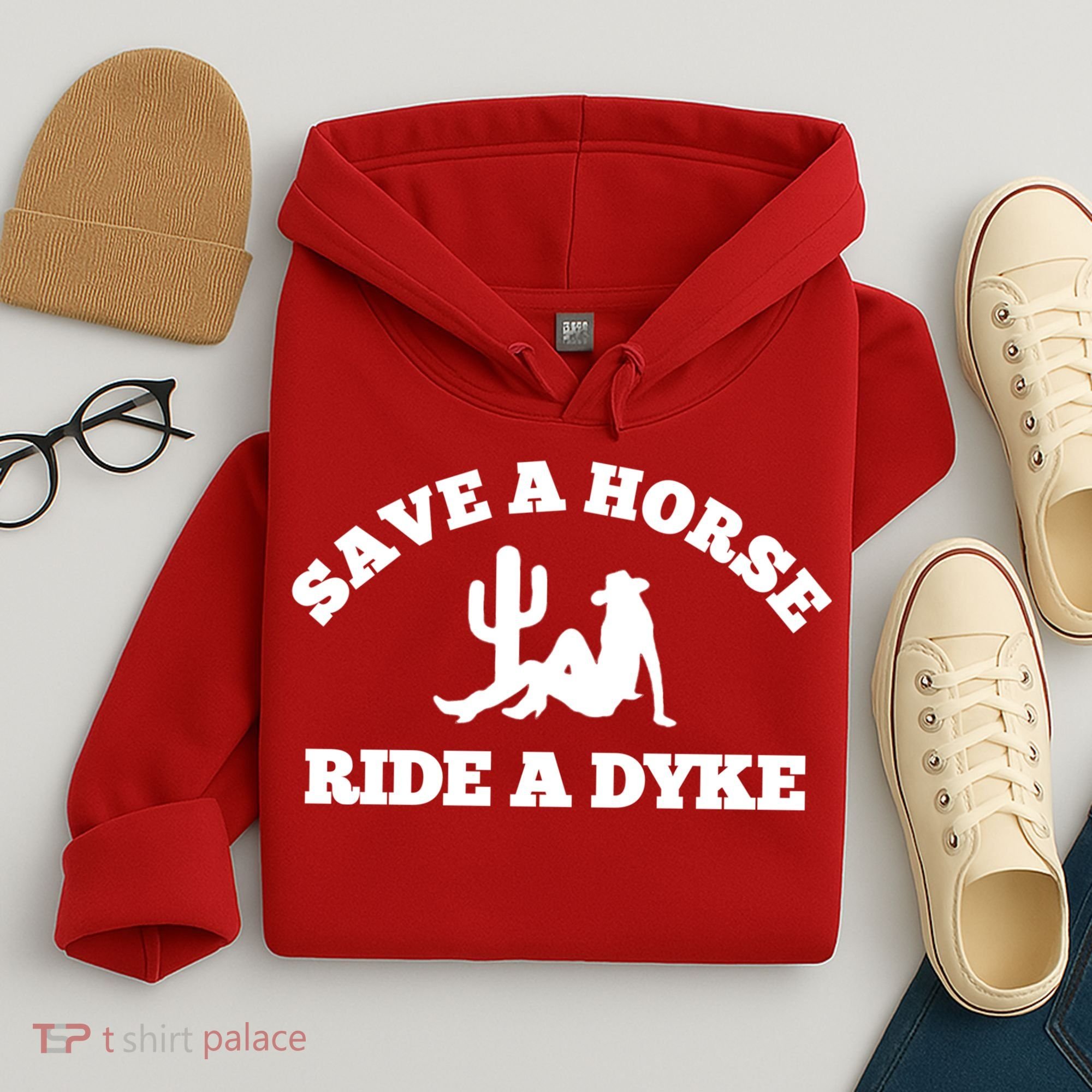 Save A Horse Ride A Dyke Hoodie