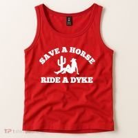 Save A Horse Ride A Dyke Tank Top thumb 2
