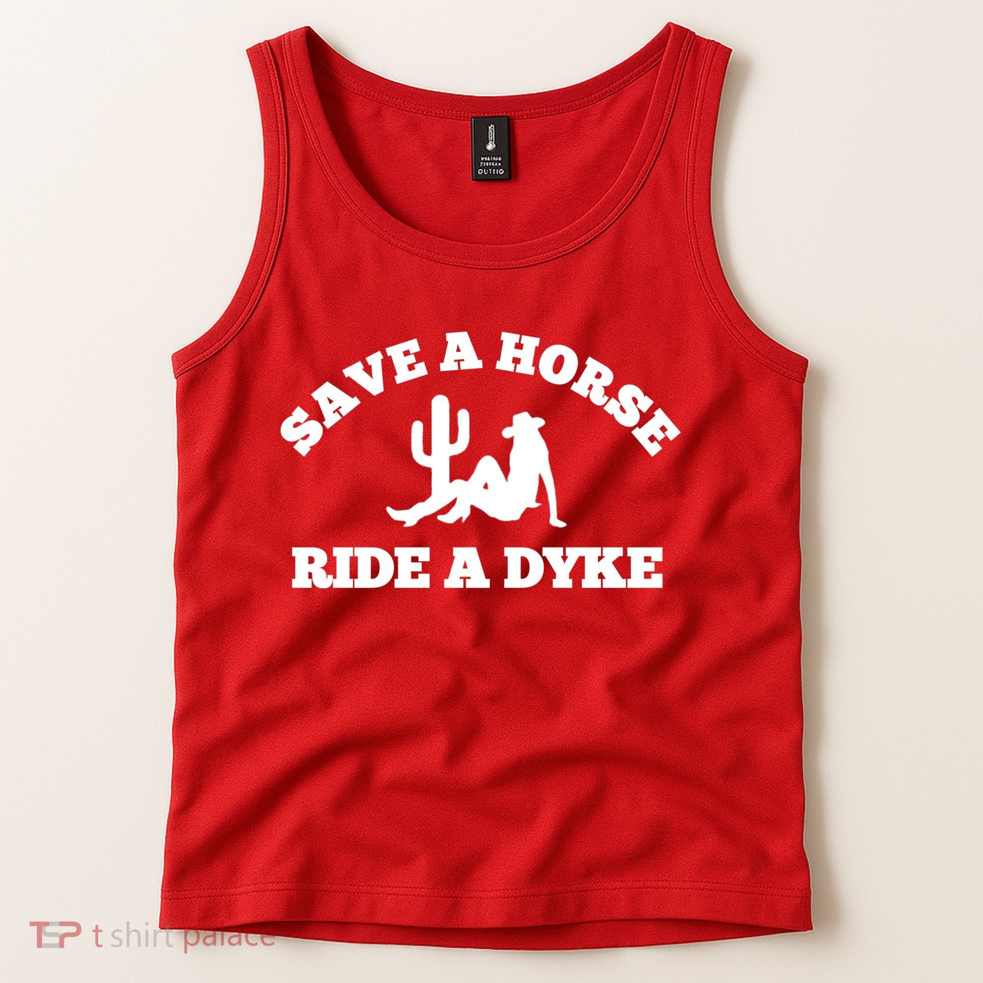 Save A Horse Ride A Dyke Tank Top