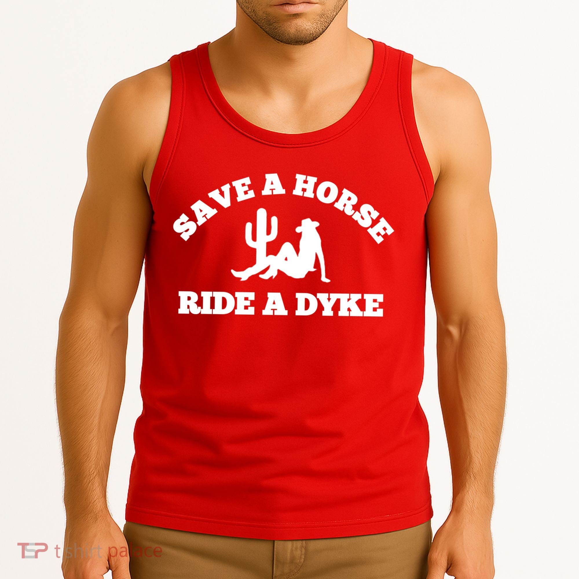 Save A Horse Ride A Dyke Tank Top