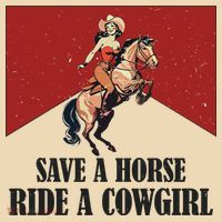 Save A Horse Ride A Cowgirl Tote Bag thumb 4