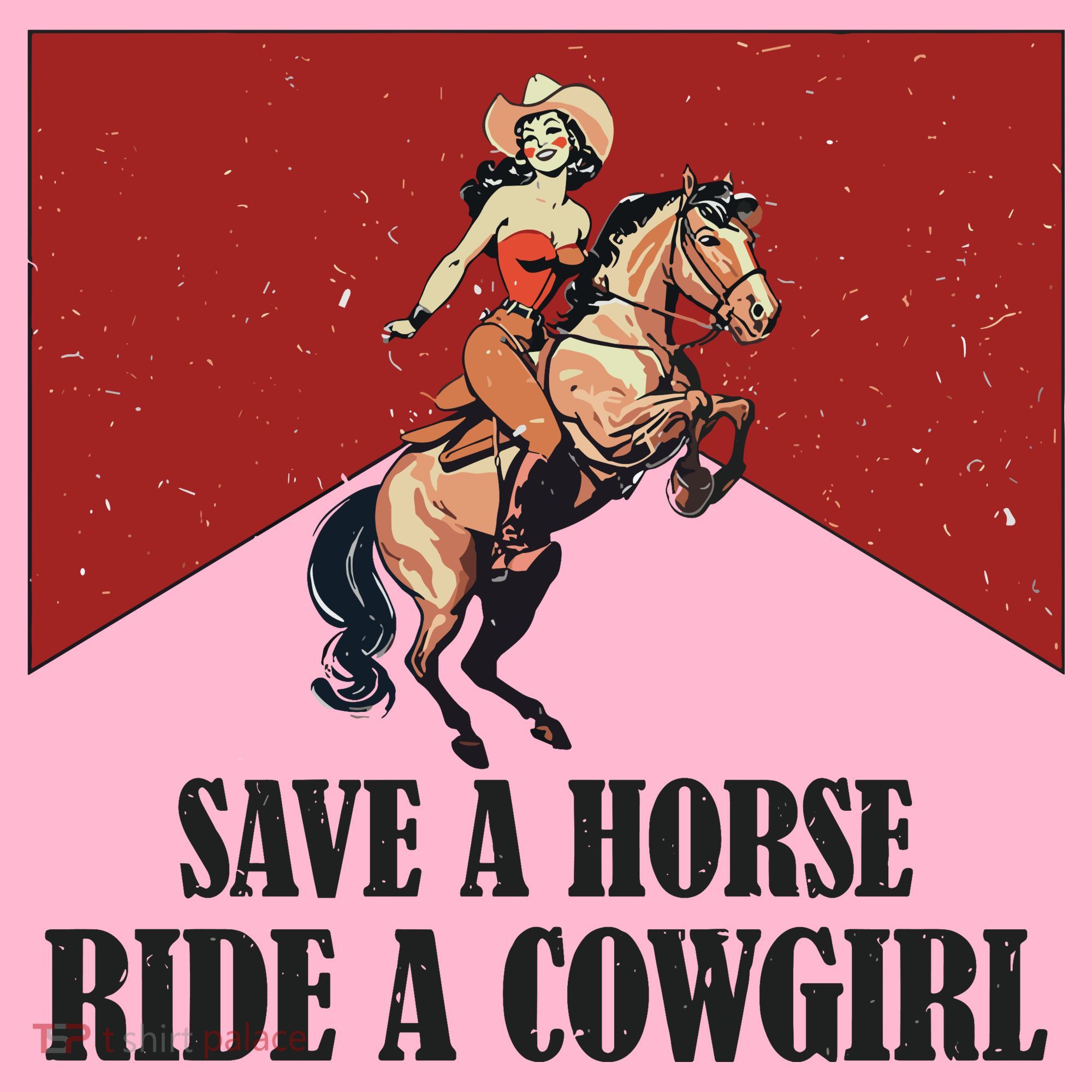 Save A Horse Ride A Cowgirl Coaster