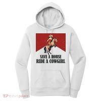 Save A Horse Ride A Cowgirl Women's Hoodie thumb 0