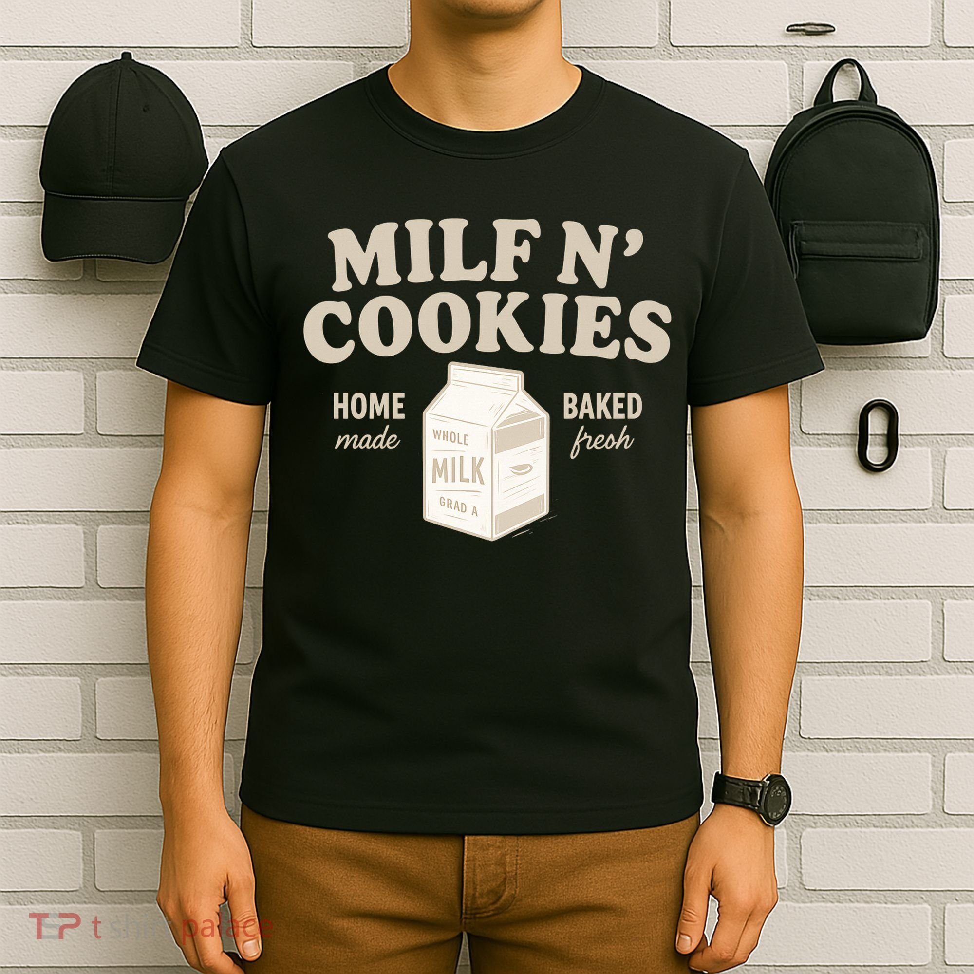 Stay At Home Milf N Cookies  T-Shirt
