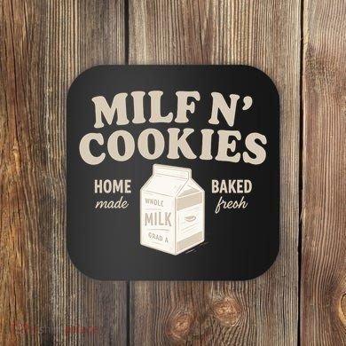 Stay At Home Milf N Cookies  Coaster