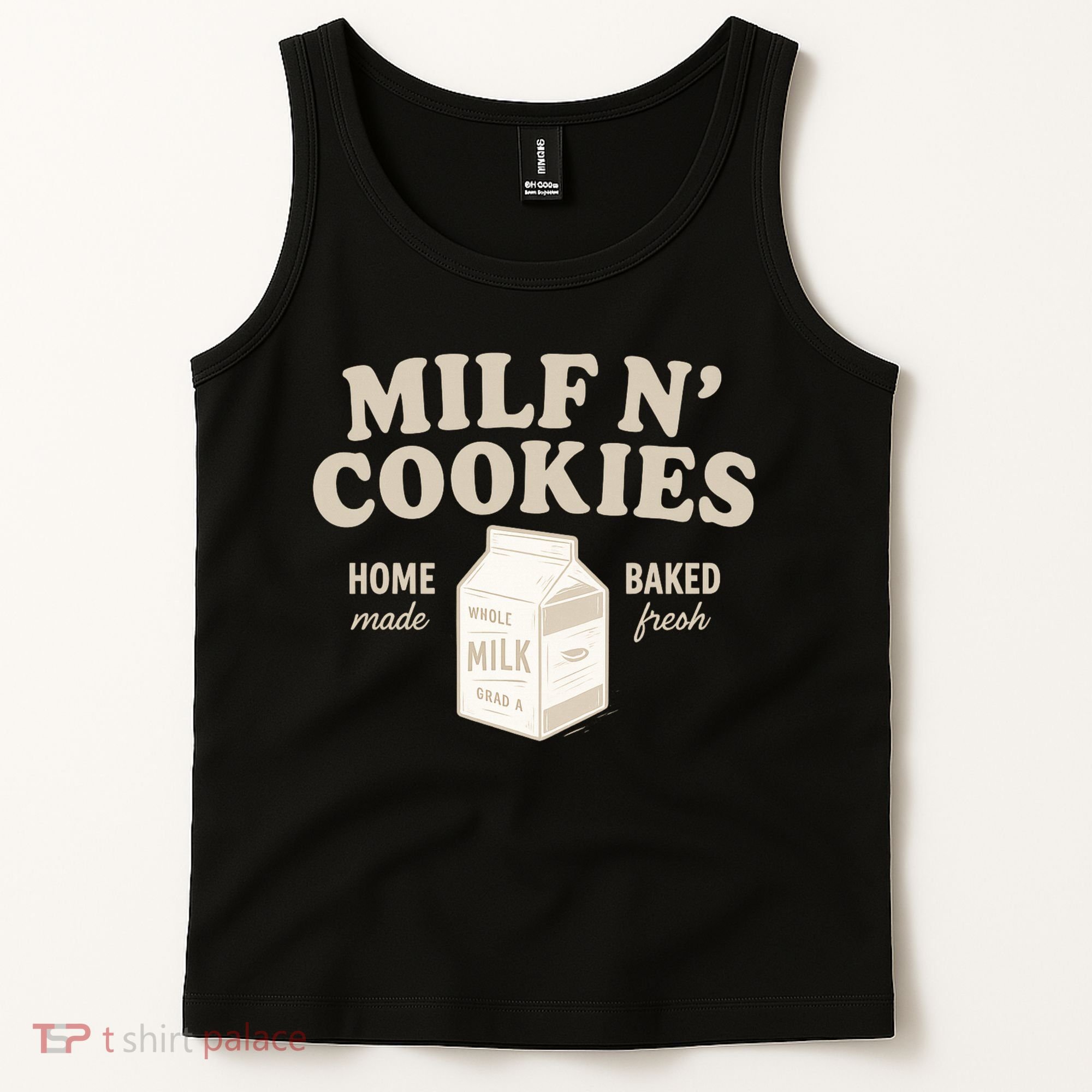 Stay At Home Milf N Cookies  Tank Top