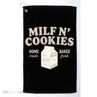 Stay At Home Milf N Cookies  Golf Towel thumb 0