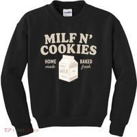 Stay At Home Milf N Cookies  Kids Sweatshirt thumb 0
